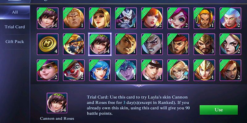 cara mendapatkan skin mobile legends gratis 7