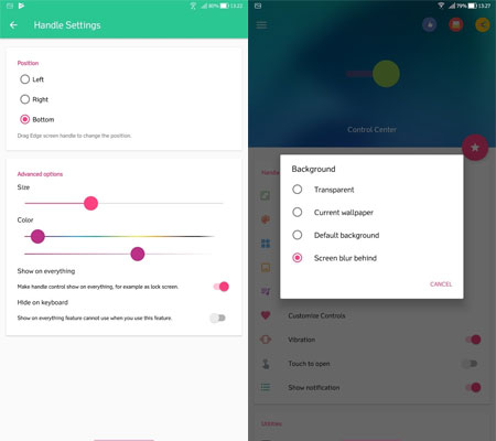 install control center ios di Android 1