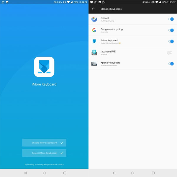 install keyboard iphone di android 1