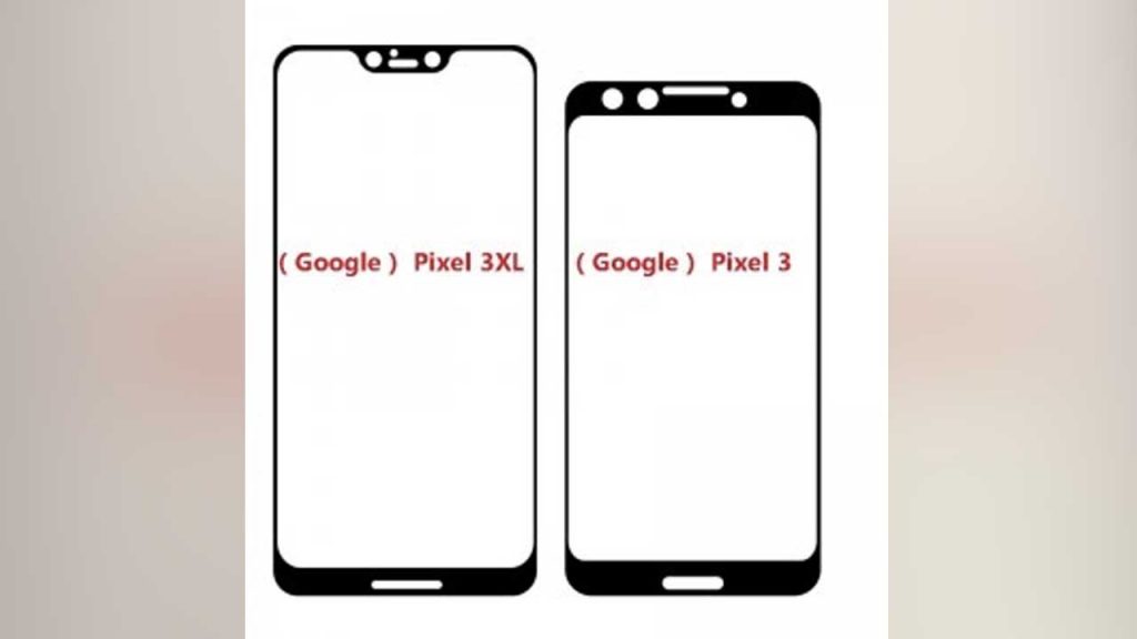 Pelindung Layar ini Perlihatkan Desain Layar Pixel 3 dan Pixel 3 XL