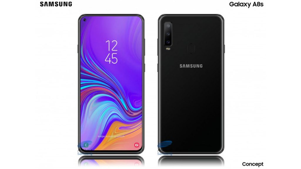 Galaxy A8s Bakal Debut Pakai Layar Infinity-O