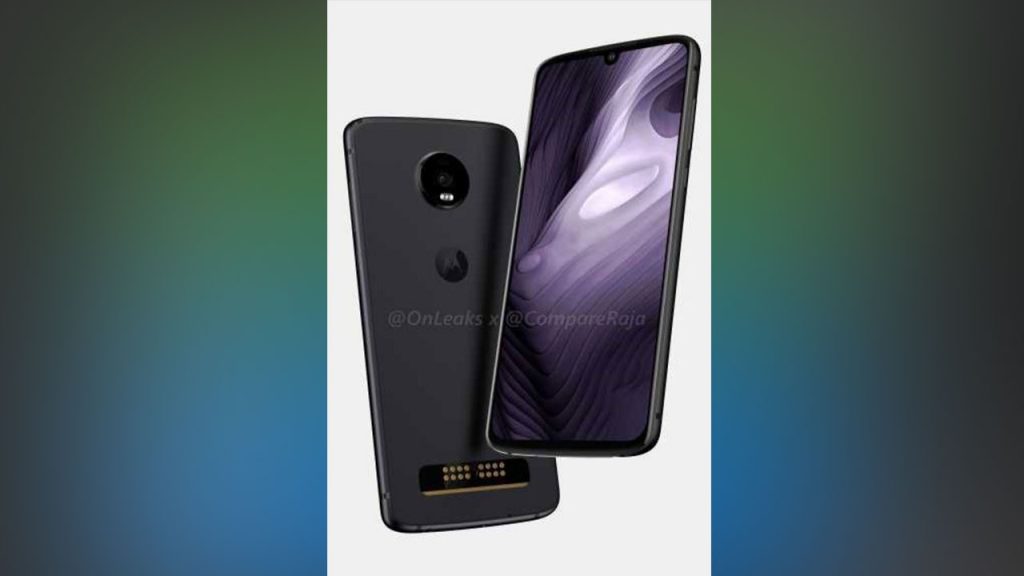 Render ini Ungkap Dukungan Kamera Belakang Moto Z4 Play