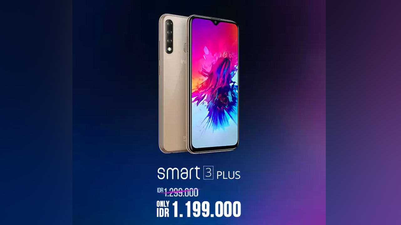 Rilis di Indonesia, Ini Daya Tarik Infinix Smart 3 Plus 