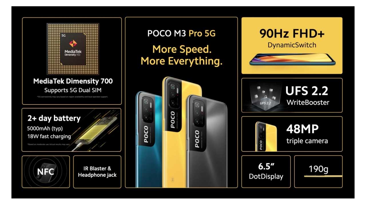 Smartphone Gaming Murah 2022 - POCO M3 Pro 5G